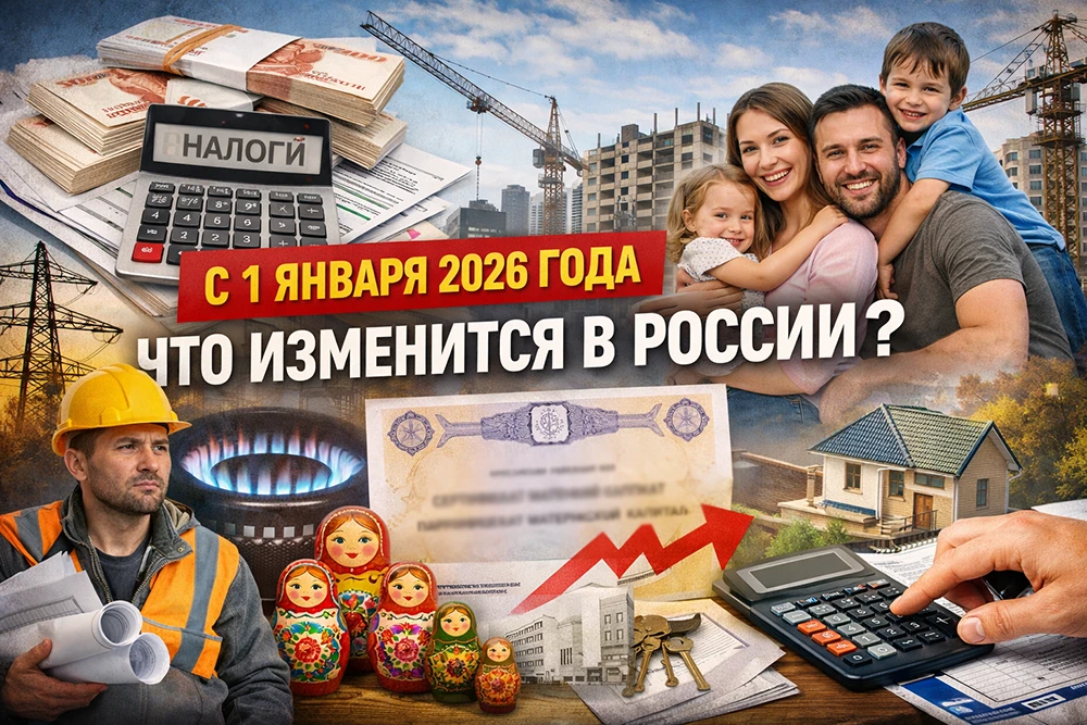 МРОТ вырастет, налоги ужесточат: какие изменения ждут россиян в 2026 году