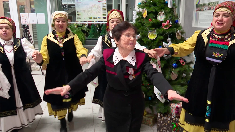 Анастасия Усачева на юбилее