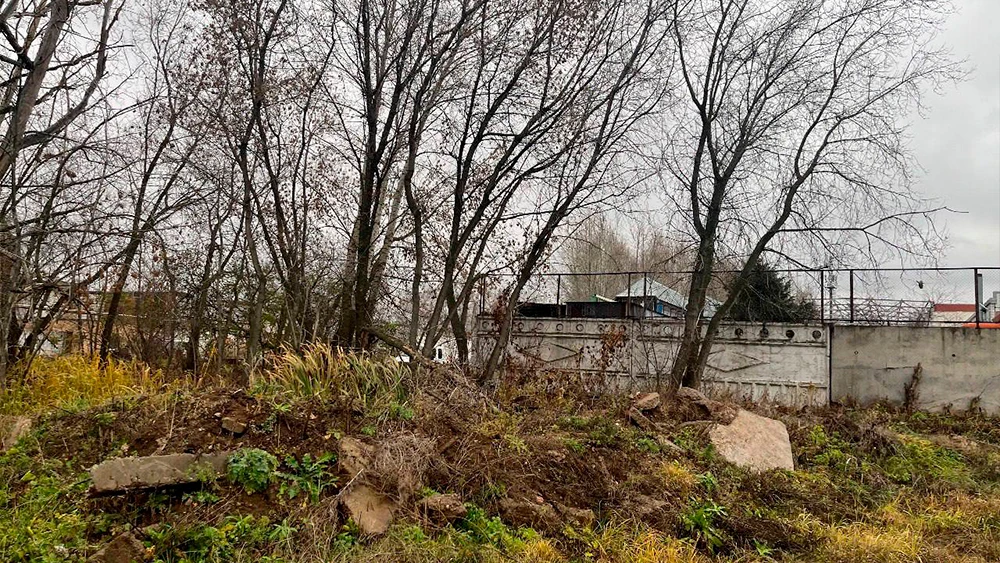 Свалка отходов, площадью 116 квадратных метров