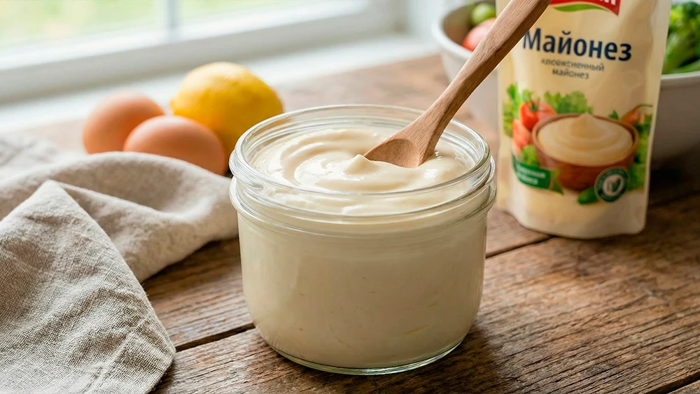 Майонез в баночке