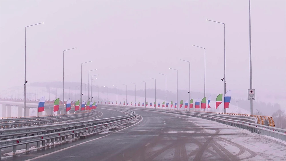 Обход Нижнекамска в декабре