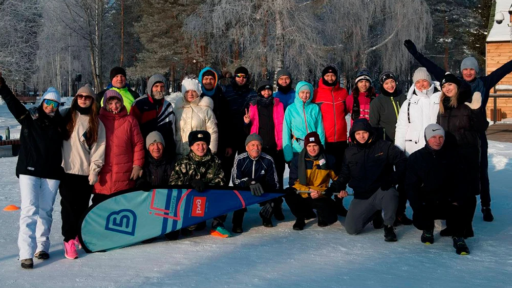 Участники забега «5 вёрст» в Нижнекамске