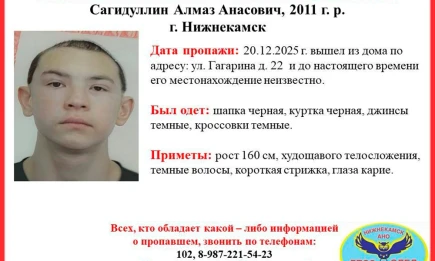 В Нижнекамске с субботы ищут пропавшего подростка - телеканал НТР 24