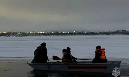 На Каме спасли рыбака, который оказался отрезан от берега - телеканал НТР 24