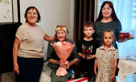 Нижнекамская труженица тыла отметила 95-летний юбилей - телеканал НТР 24