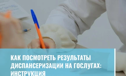Как посмотреть результаты диспансеризации на «Гослугах»: инструкция - НТР 24