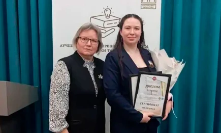 Преподаватель из Нижнекамска стала лучшим молодым педагогом Татарстана - телеканал НТР 24