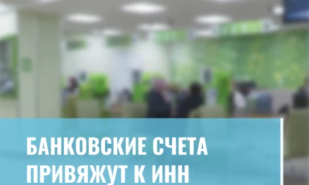 Банковские счета привяжут к ИНН - НТР 24