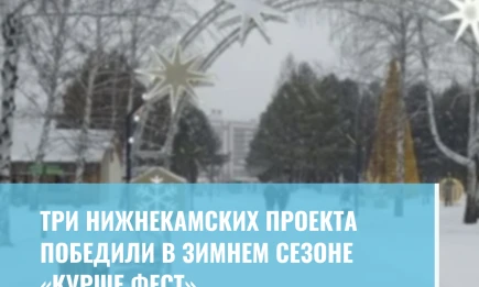 Три нижнекамских проекта победили в зимнем сезоне «Курше фест» - НТР 24
