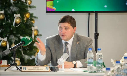 Предновогодняя беседа. От метеоров до Roblox: о чём Радмир Беляев говорил с журналистами - телеканал НТР 24