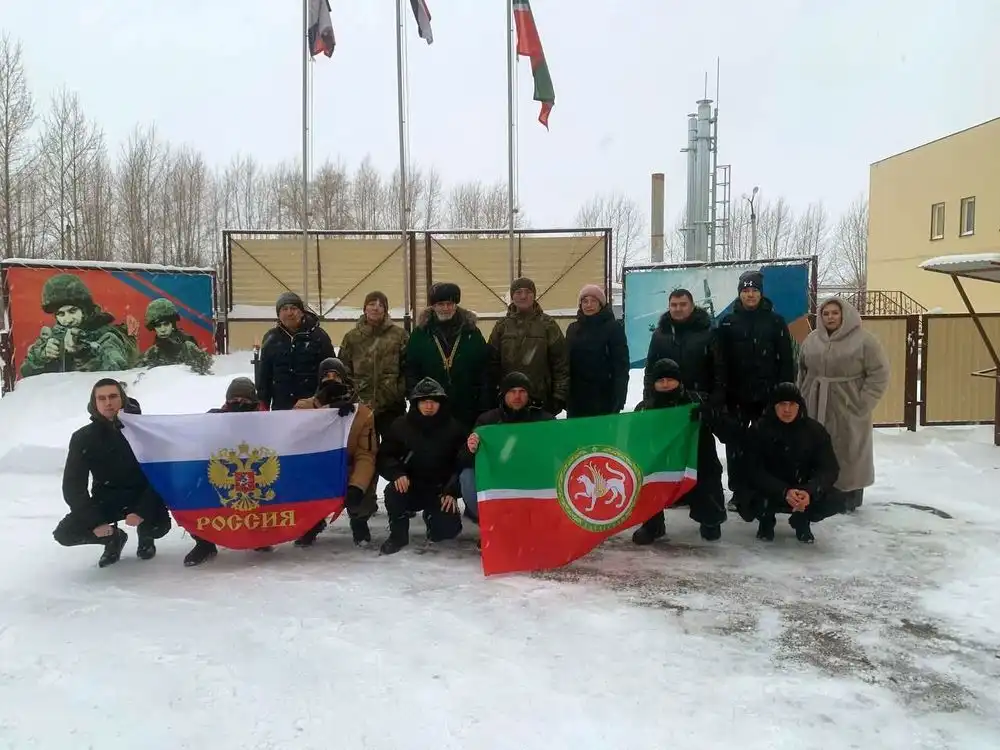 Отправка жителей Нижнекамска на СВО 29 января 2026 года