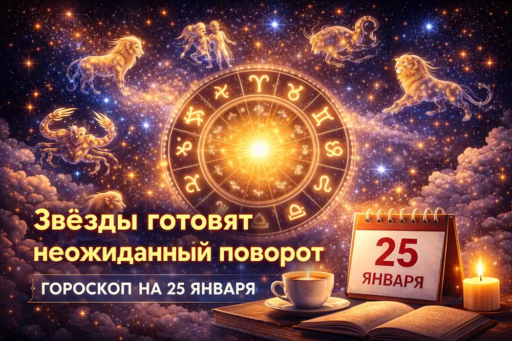 Гороскоп на 25 января 2026 года, воскресенье