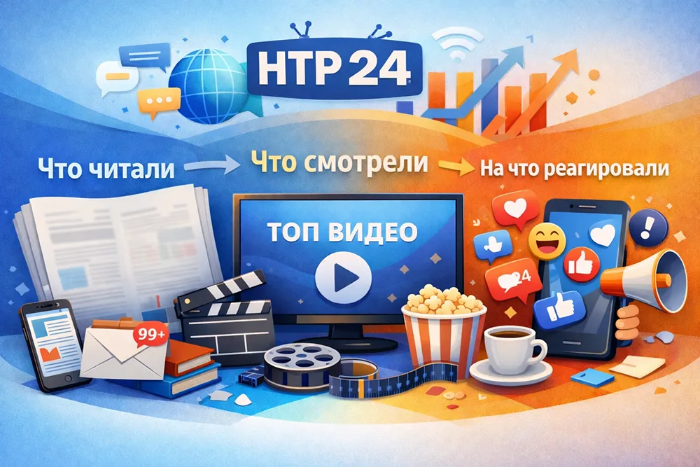 Что читали, что смотрели, на что реагировали на сайте и в соцсетях НТР 24 с 22 декабря 2025 года по 11 января 2026 года
