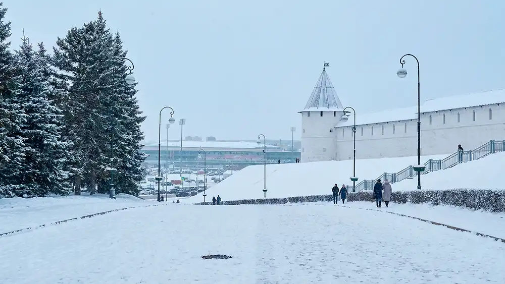 Зимняя Казань