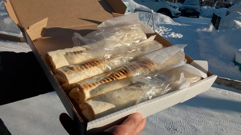 Шаурма в коробке