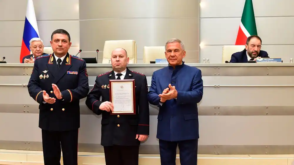 Ильнар Валеев, Анатолий Никоноров и Рустам Минниханов