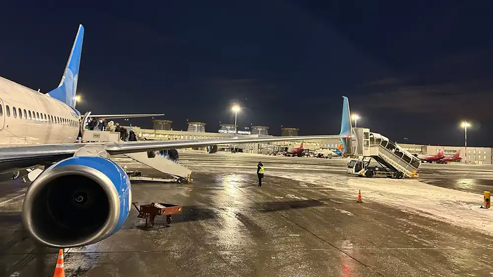 Подготовка самолёта