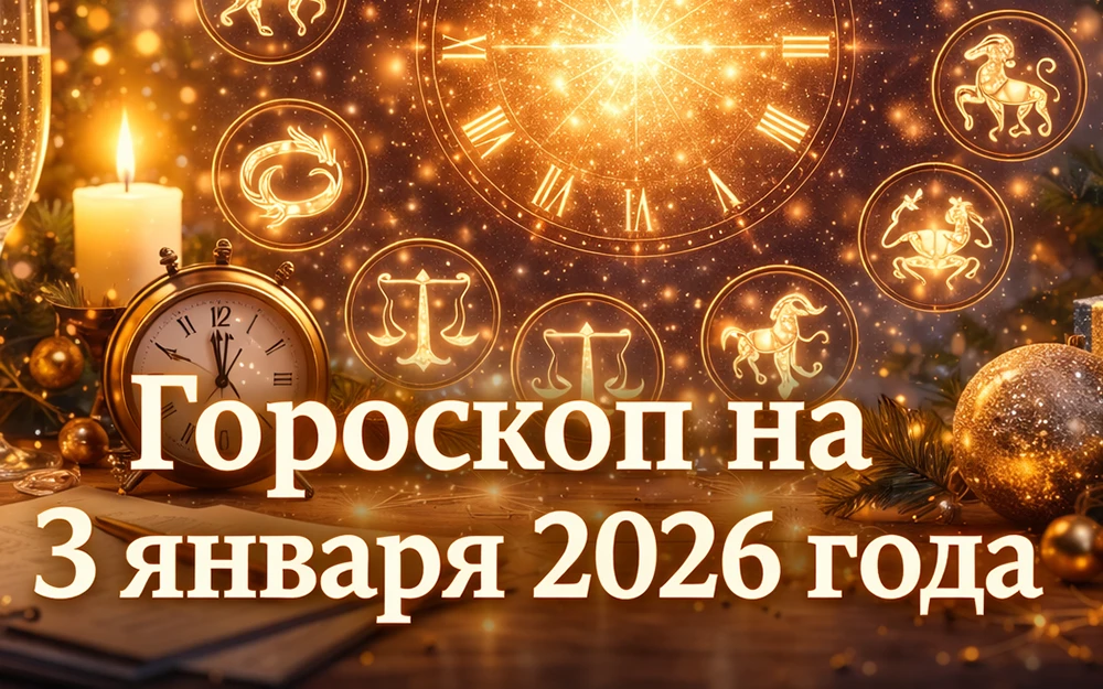 Гороскоп на субботу, 3 января 2026 года