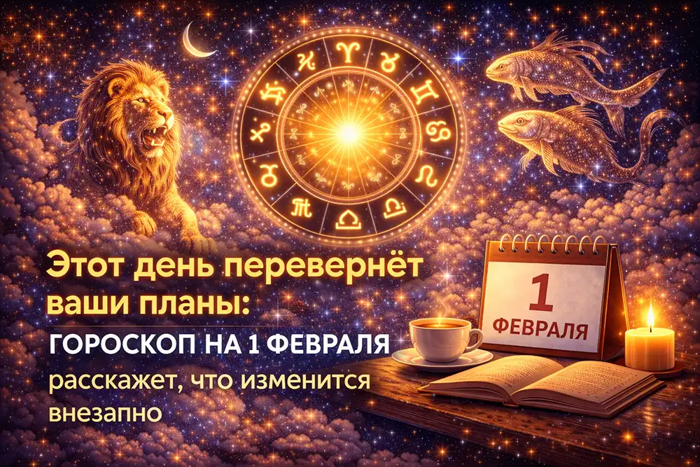 Гороскоп на 1 февраля 2026 года — воскресенье