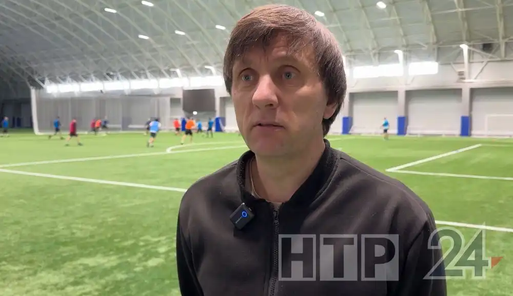 капитан футбольной команды ветеранов «Нижнекамск» Владислав Никифоров