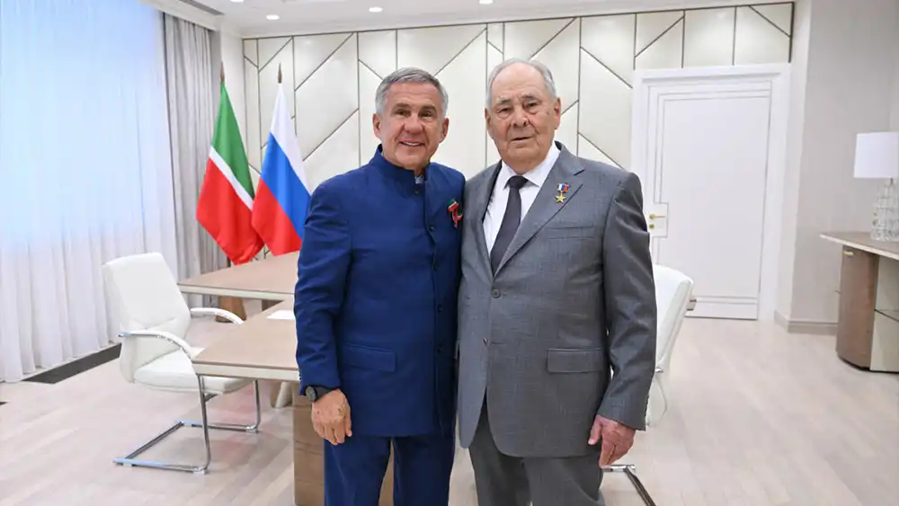 Рустам Минниханов и Минтимер Шаймиев