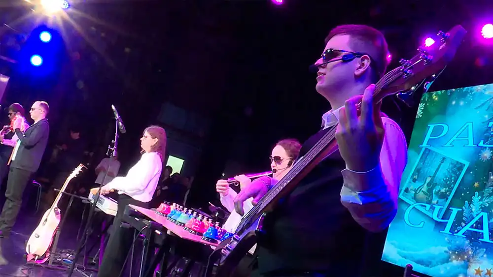 Концерт ансамбля незрячих музыкантов из Казани «НеЗаМи»