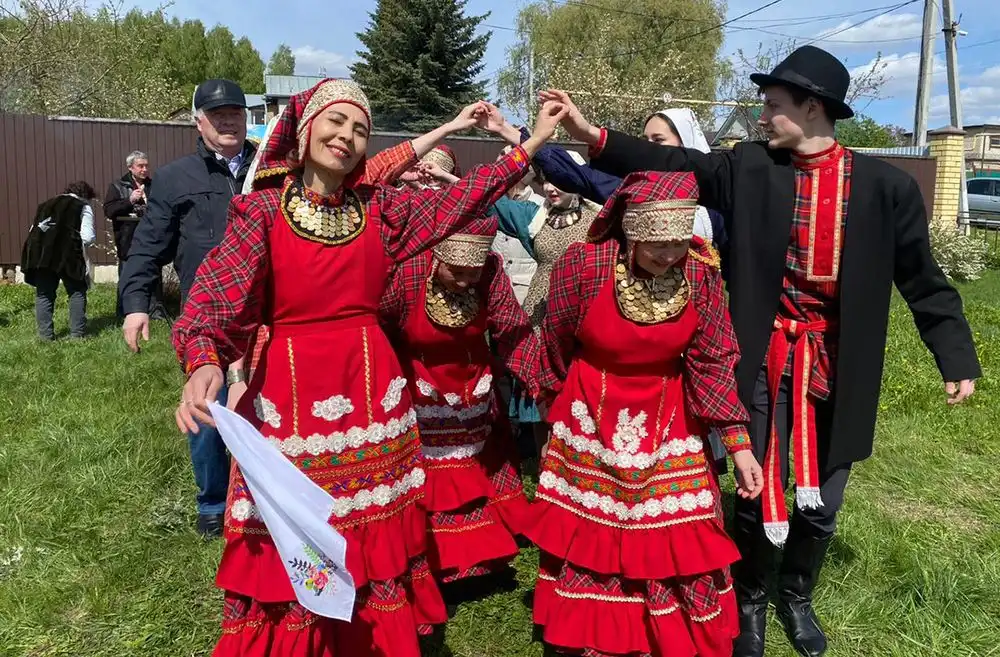 празднование Пасхи в селе Балчиклы
