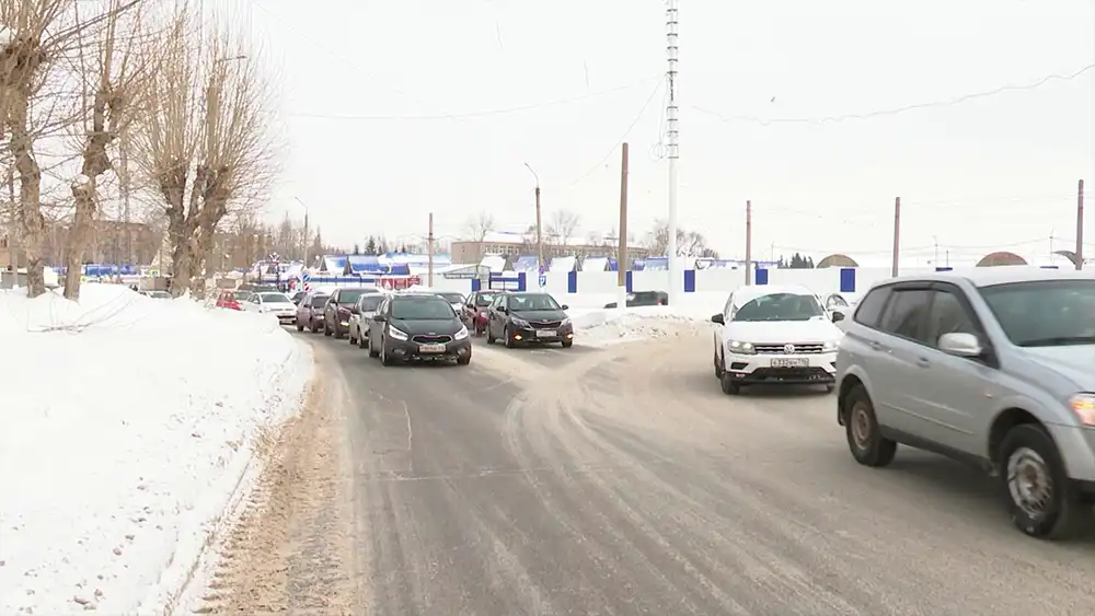 Движение на дороге в Нижнекамске