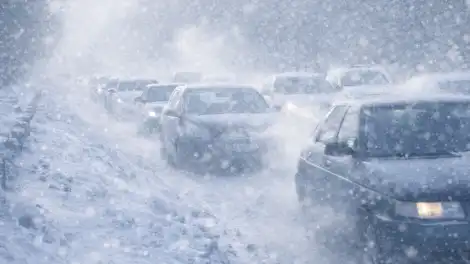 Из-за метели и сильного снегопада в Нижнекамске произошло 22 ДТП - телеканал НТР 24