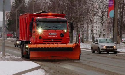 На дорогах Татарстана работают 265 единиц снегоуборочной техники - телеканал НТР 24