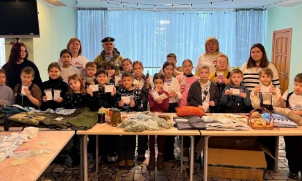 В Нижнекамске дети с волонтёрами собрали 900 комплектов сухого душа