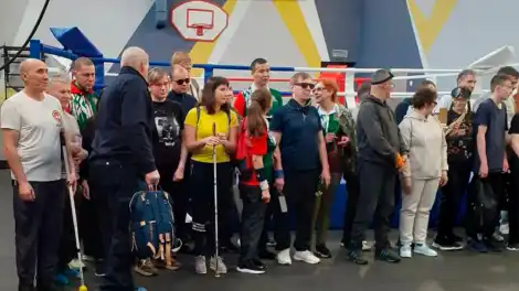 Незрячие спортсмены из Нижнекамска стали чемпионами РТ по настольному теннису - телеканал НТР 24