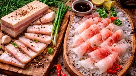 Эксперт КФУ предупредила о паразитах и бактериях в сале и строганине - телеканал НТР 24