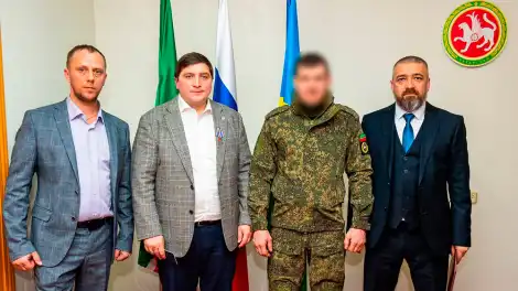 Глава Нижнекамска награждён медалью за помощь участникам СВО - телеканал НТР 24