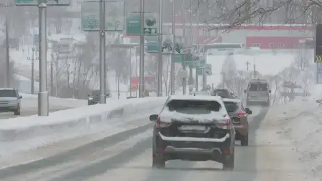 В ГАИ Нижнекамска призвали водителей к осторожности из-за резкого похолодания
