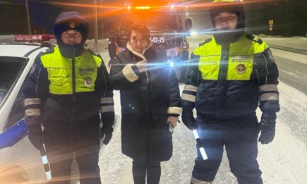 Из Перми в Липецк: инспекторы ГАИ Нижнекамска помогли водителю продолжить путь - телеканал НТР 24