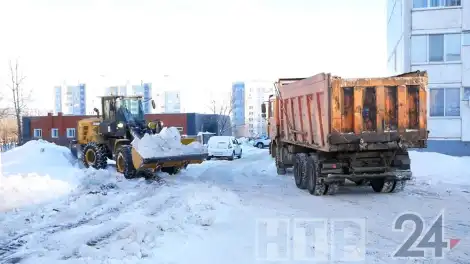 В Нижнекамске начал работать новый подрядчик по уборке снега - телеканал НТР 24