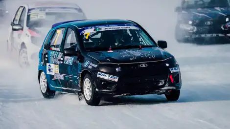 Татарстанцы заняли весь подиум в первом этапе Кубка России по ледовым гонкам - телеканал НТР 24