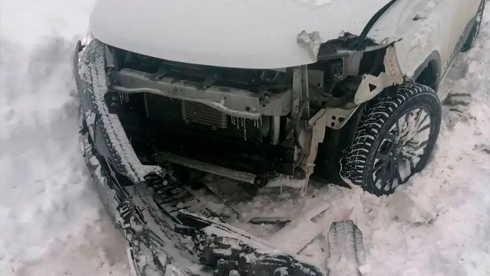 Автомобиль после аварии