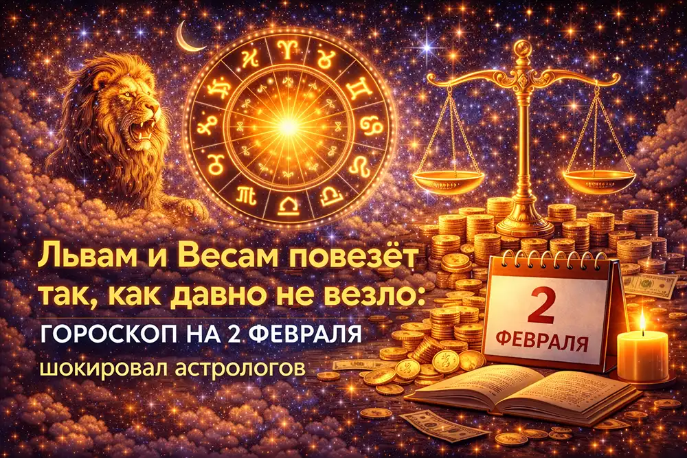 Гороскоп на 2 февраля 2026 года для всех знаков зодиака