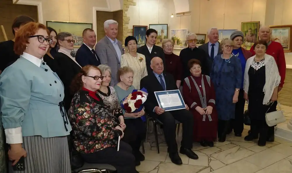 80-летие почетного жителя Нижнекамска Василия Носова