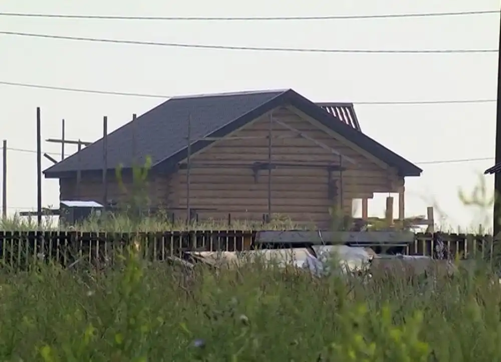 строительство бревенчатого дома