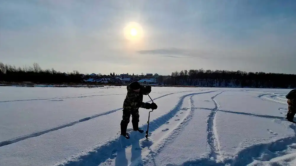 Зима в Нижнекамском районе