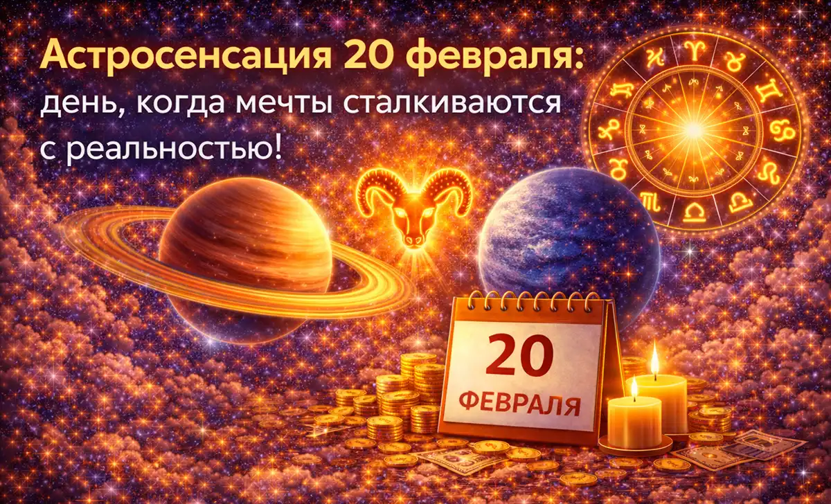 Гороскоп на 20 февраля 2026 года для всех знаков зодиака