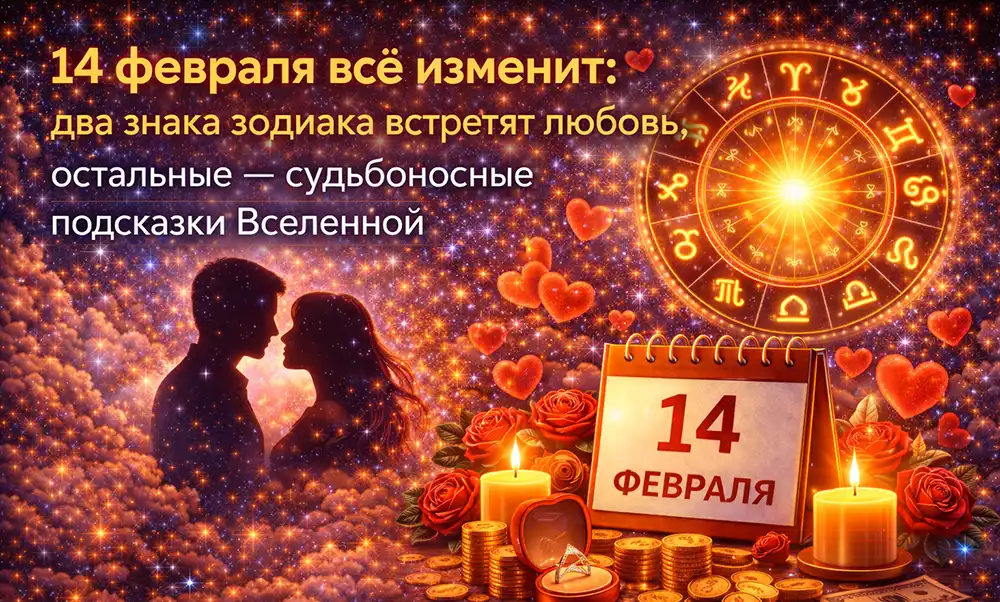 Гороскоп на 14 февраля 2026 года — субботу