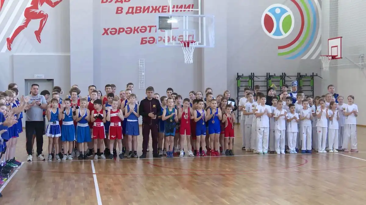 открытие спортшколы № 5 в Камских Полянах