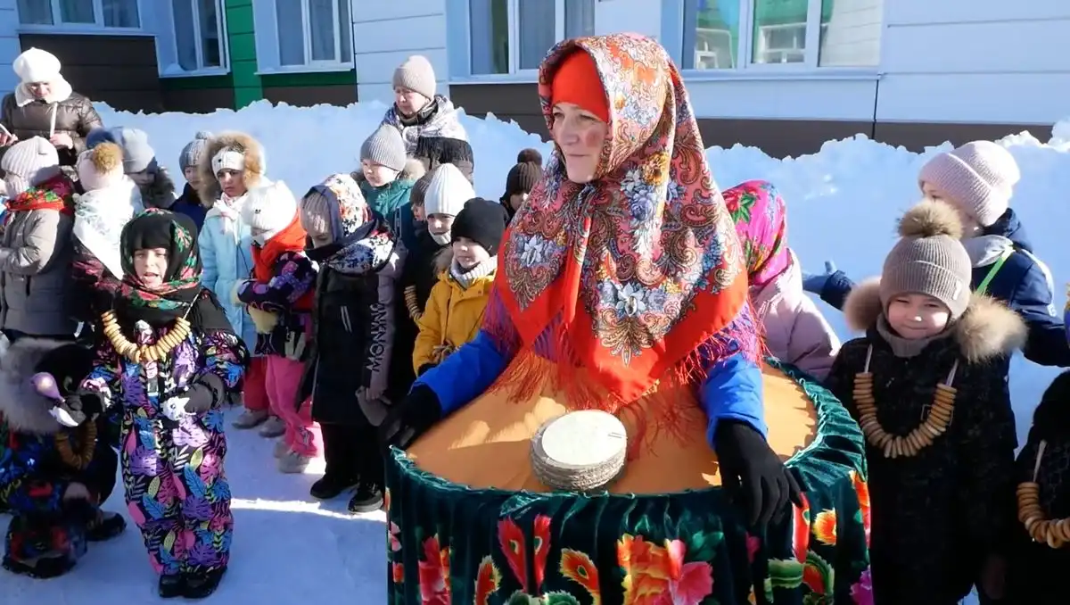 масленице в детском саду № 12 нижнекамск