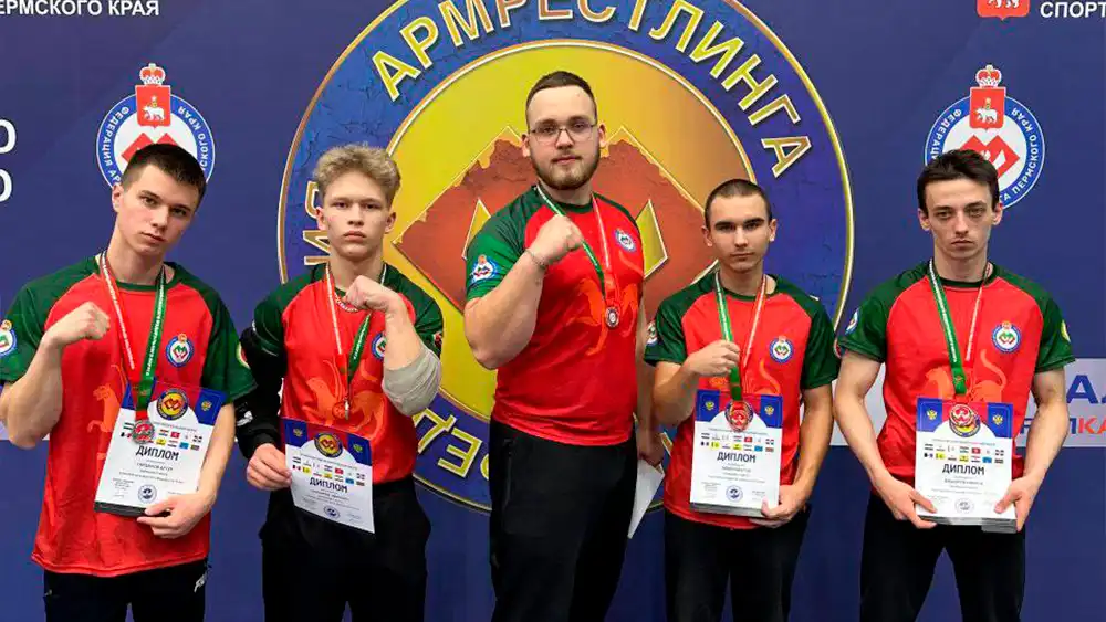 Команда спортивной школы «Динамо» из Нижнекамска