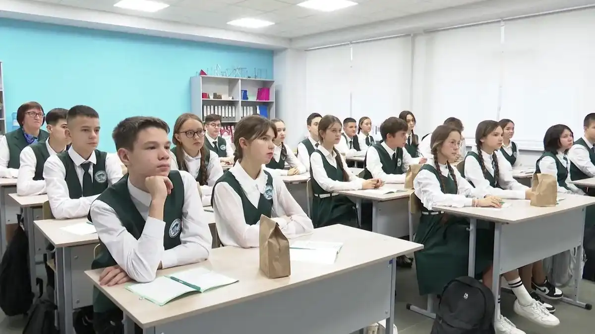 дети на уроке