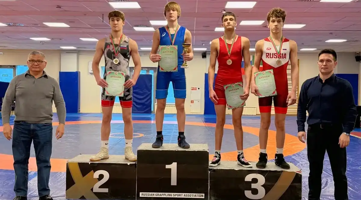 Борцы греко-римского стиля из Нижнекамска